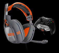 Bluemouth New ASTRO A40 Wired Xbox One Headset + MixAmp M80. Gen 2. Grey and Orange