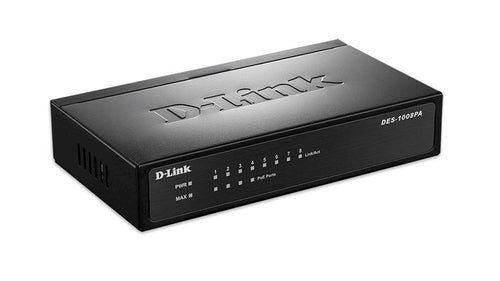 D-Link 8-Port 10/100Mbps Unmanaged Desktop Network Switch