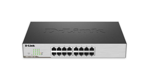 D-Link 16-Port Fast Ethernet Unmanaged Desktop Switch
