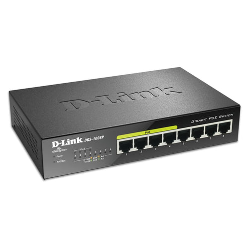 D-Link 8-Port Gigabit Unmanaged Desktop Network Switch