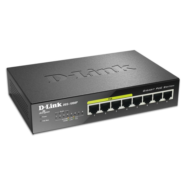 D-Link 8-Port Gigabit Unmanaged Desktop Network Switch