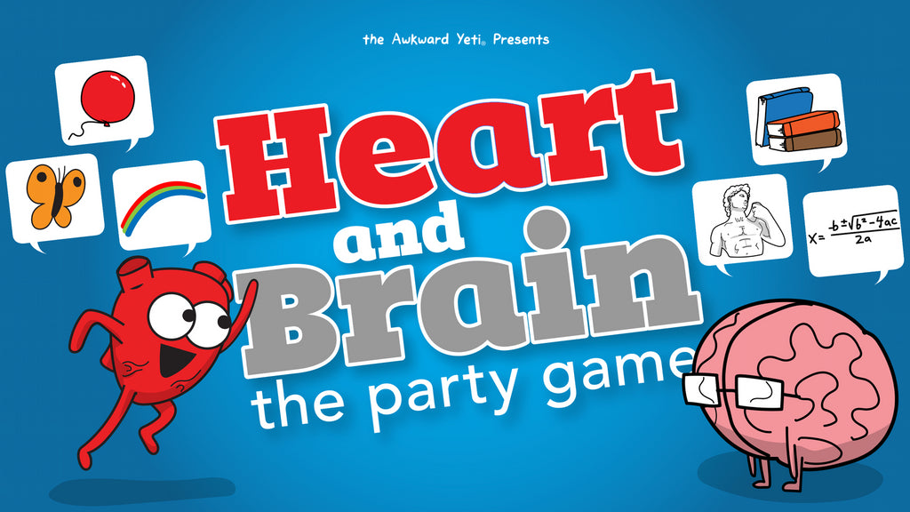 HEART and BRAIN - The Party Game by The Awkward Yeti