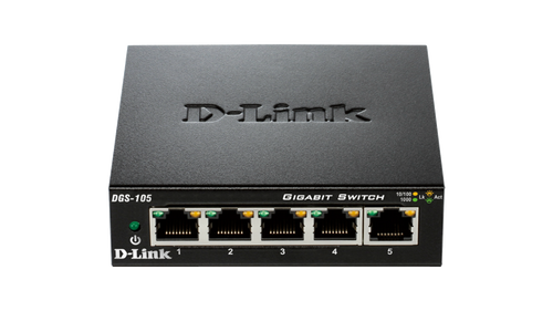 D-Link 5-Port Gigabit Unmanaged Desktop Switch