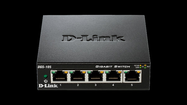 D-Link 5-Port Gigabit Unmanaged Desktop Switch