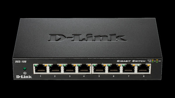 D-Link 8-Port Gigabit Unmanaged Desktop Switch