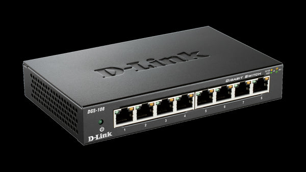 D-Link 8-Port Gigabit Unmanaged Desktop Switch