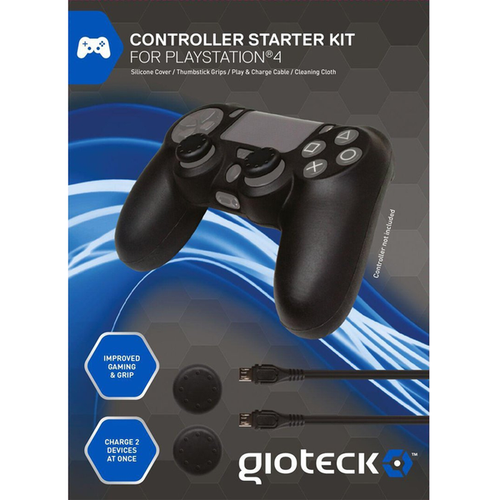 PS4 GIOTECK CONTROLLER STARTER KIT
