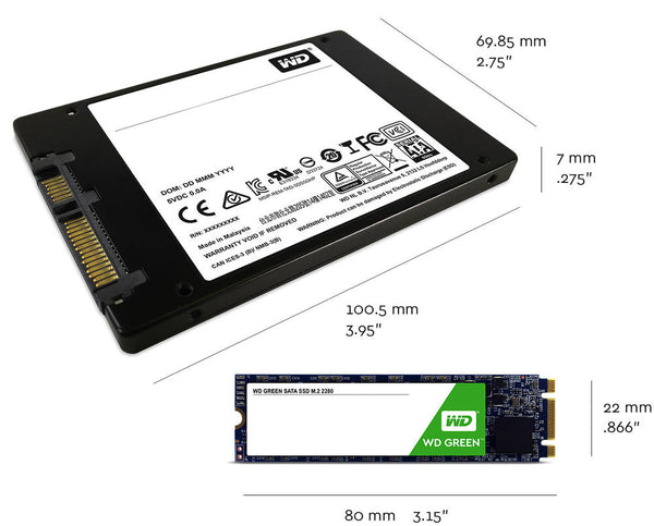 Western Digital SSD Green 120GB