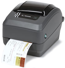Zebra GX430t Thermal Barcode Label Printer Series 3