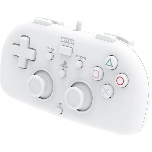 PS4 HORI WIRED CONTROLLER LIGHT - WHITE