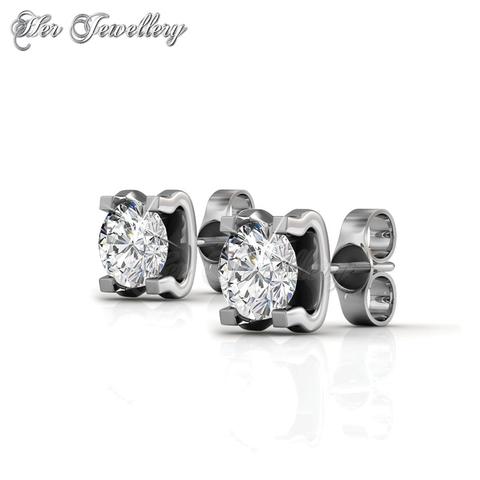 Caring Earrings - Zirconia from Swarovski®