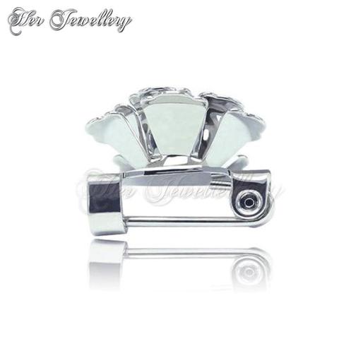 Peony Brooch - Crystals from Swarovski®