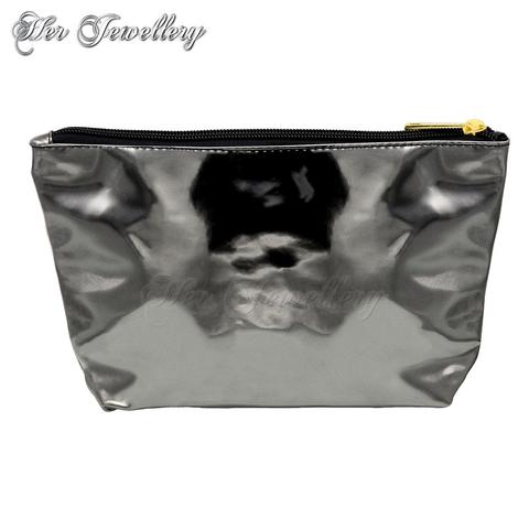 Pearlie Pouch (Black) - Crystals from Swarovski®