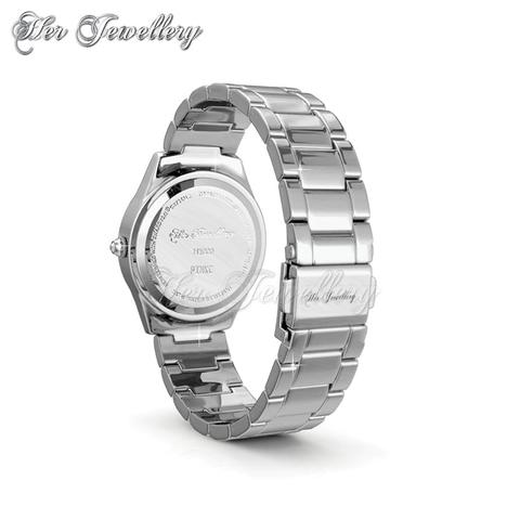 Pinkc Watch (Pink) - Crystals from Swarovski®