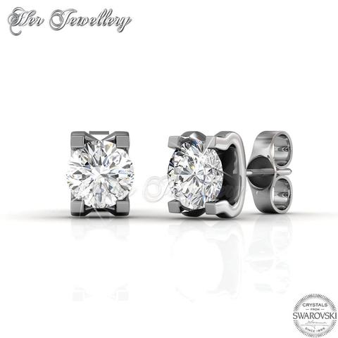 Caring Earrings - Zirconia from Swarovski®