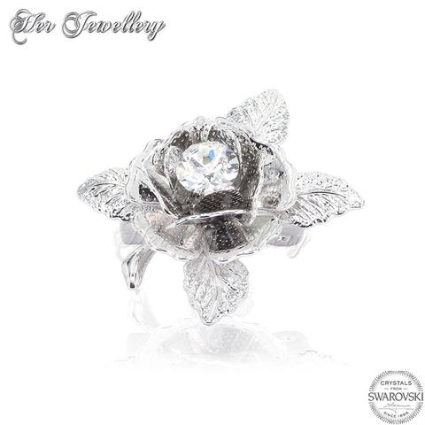 Rosy Brooch - Crystals from Swarovski®