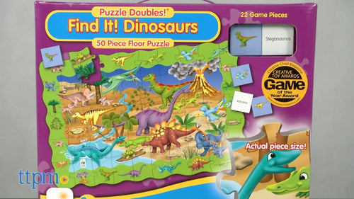 The Learning Journey Puzzle Doubles Dinosaurs