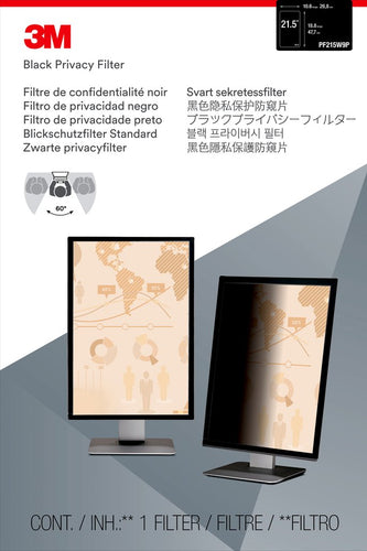3M™- Privacy Filter for 21.5" Widescreen Monitor (16:9 aspect ratio) - Portrait 