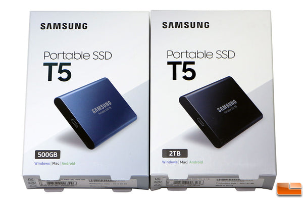 SAMSUNG T5 PORTABLE SSD 2TB