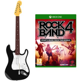 XB1 ROCKBAND 4 WRLS GUITAR BUNDLE