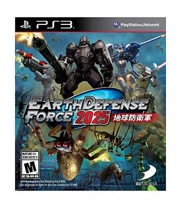 PS3 EARTH DEFENSE FORCE