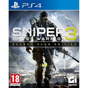 PS4 SNIPER GHOST WARRIOR 3: SEASON PASS EDTN