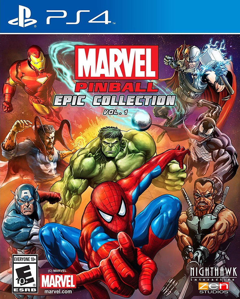 PS4 MARVEL PINBALL EPIC COLLECTION (R1-USA)