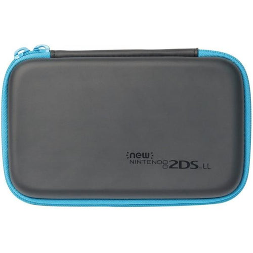N-2DSLL NEW HORI SLIM HARD POUCH - BLACK TURQUOISE