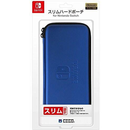 NSW HORI SLIM HARD POUCH - BLUE