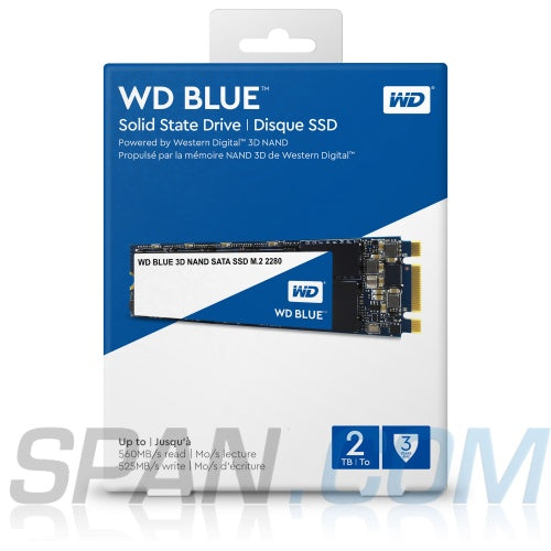 Western Digital BLUE 3D NAND SSD M.2 2TB