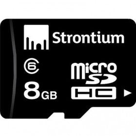 Strontium MicroSDHC Class 6 8GB with Adapter