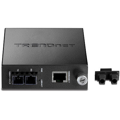 Trendnet Intelligent 1000Base-T to 1000Base-FX Single Mode SC Fiber Converter