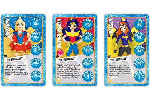 Top Trumps DC Superheroes Girls