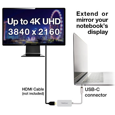 Trendent USB-C to HDMI 4K UHD Display Adapter