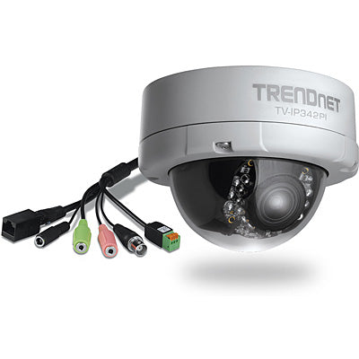 Trendnet Outdoor PoE 2MP Varifocal Day/Night Dome Network Camera