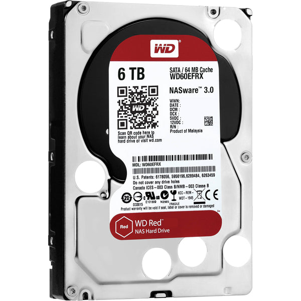 Western Digital 3.5" Int HDD 6TB (Red)*