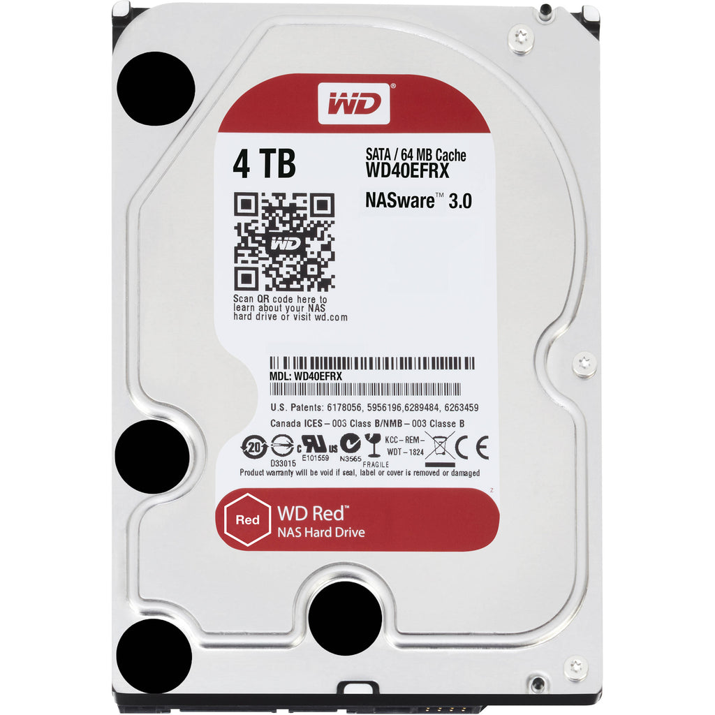 Western Digital 3.5" Int HDD 4TB (Red)*