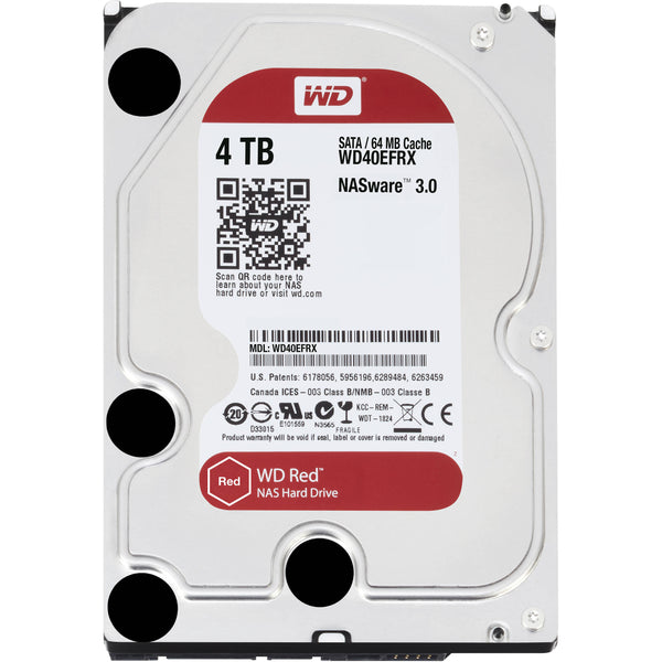 Western Digital 3.5" Int HDD 4TB (Red)*