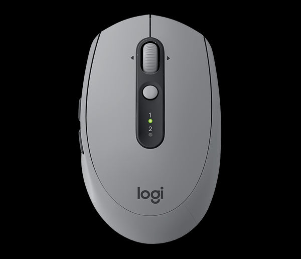 Logitech M590 Silent Multi Device Mouse - Mid-Grey